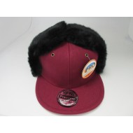 0812-09 Plain Dog Ear II BURGUNDY