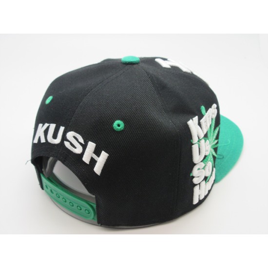 1303-21 KUSH SNAP BACK BLK/KEL