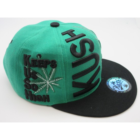 1303-21 KUSH SNAP BACK KEL/BLK