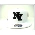 1404-06 SALE 3 Logo Fitted "New York" WHT/BLK