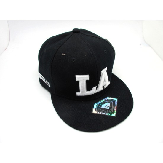 1404-06 LOS ANGELES 2023 CITY FITTED HAT BLK/WHT