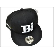 1404-06 B MORE CITY FITTED HAT BLK/WHT