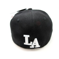 1404-06 LA CITY FITTED HAT ROY/WHT