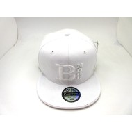 1404-06 B MORE CITY FITTED HAT WHT/WHT