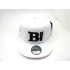 1404-06 B MORE CITY FITTED HAT WHT/BLK