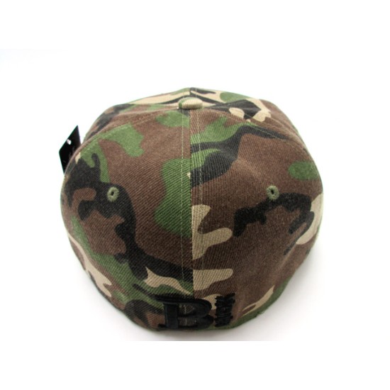 1404-06 B MORE CITY FITTED HAT CAMO/BLK
