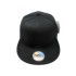 1404-05 Plain Snapback BLACK