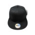 1404-05 Plain Snapback BLACK