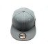 1404-05 Plain Snapback Lt.Grey 