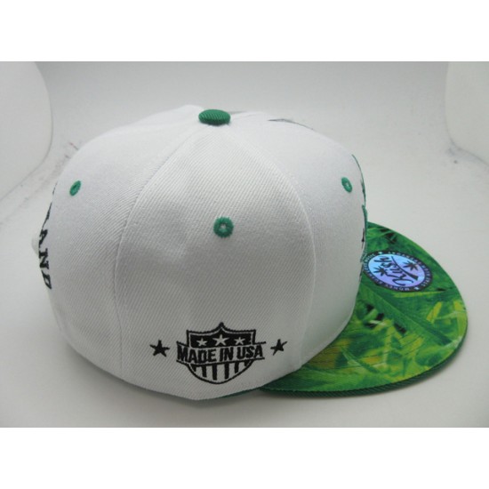 1709-10 SNAP BACK "ROLL BY HAND" WHT/KEL