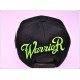 1804-33 WARRIOR HAT SNAP BACK CHAR/WHT