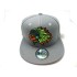1804-33 WARRIOR HAT SNAP BACK GRY/LIM