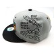 1865-03 JUNTEETH SNAP BACK"1865 "GRY/BLK