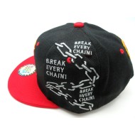 1865-01 JUNTEETH SNAP BACK"SQUARE"BLK/KEL