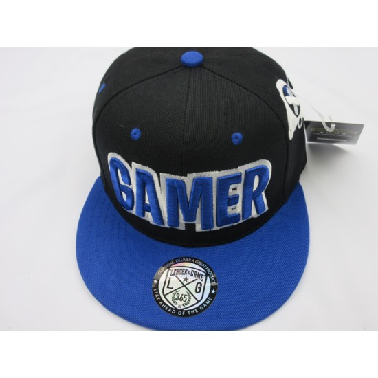 GAMER SNAP BACK "GAMER" 1901-11 BLACK ROYAL