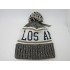 WINTER 2019 POM KNIT HAT WARM FLEECE 1904-01 LA NAV/KHA