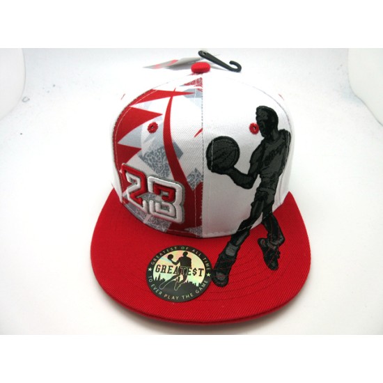 1905-05 LEGEND "DUNK 23" SNAP BACK WHT/RED