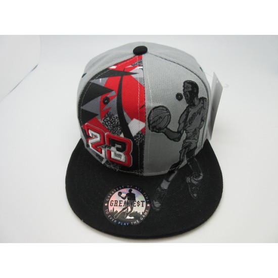 1905-05 LEGEND "DUNK 23" SNAP BACK GRY/BLK