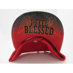 RELIGIOUS "I FEEL BLESSED" 1906-13 RED/BLK