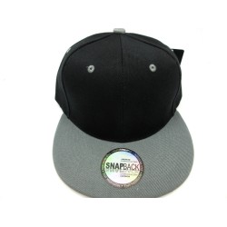 1403-08 2-Ton Snapback BLK/CHARCOAL