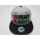 BLM "NO PEACE" SNAP BACK 2003-19 GRY/BLK