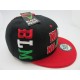 BLM "NO PEACE" SNAP BACK 2003-19 BLK/RED