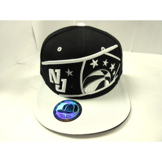CITY BLADE SNAP BACK 2005-01 NEW JERSEY BK/WH