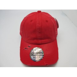 2009-11 VINTAGE PLAIN POLO HAT RED