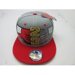 2101-19 MASTER 23 SNAP BACK GRY/RED