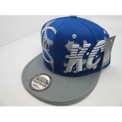 2102-01 CITY SPLASH SNAP BACK KANSAS ROY/GRY