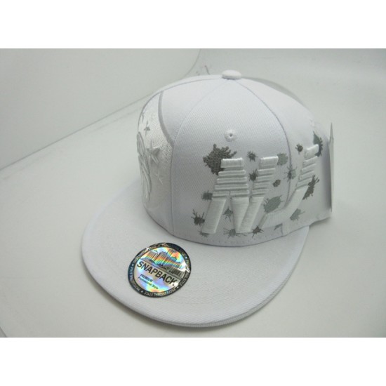 2102-01 CITY SPLASH SNAP BACK NEW JERSEY WHT/WHT