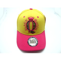 2103-21 WOMENS SNAP BACK "BLACK QUEEN" YEL/HOT