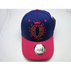 2103-21 WOMENS SNAP BACK "BLACK QUEEN" PUR/HOT
