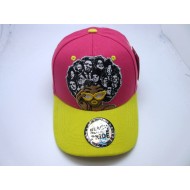 2103-20 WOMENS SNAP BACK "MY ROOTS" HOT/YEL