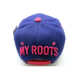 2103-20 WOMENS SNAP BACK "MY ROOTS" PUR/HOT