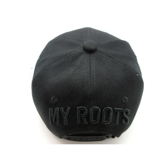 2103-20 WOMENS SNAP BACK "MY ROOTS" BLK/BLK