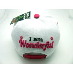 2103-18 WOMENS I AM WONDERFUL WHT/LIM