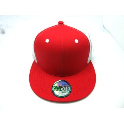 2103-06 MESH SNAP BACK RED/WHT