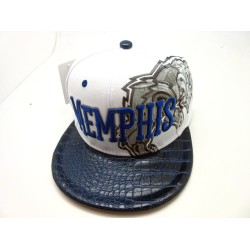 2103-16 PU SHADOW SNAP MEMPHIS WHT/NAV 