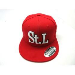 2104-10 CITY CLASSIC 21 SNAP BACK ST.LOUIS RED/WHITE