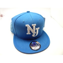 2104-10 NJ 3LOGO W/MAP SOLID SKY/WH