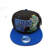 2104-07 DIFFERENT DAY SNAP BACK BLK/ROY