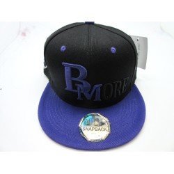 2104-10 CITY CLASSIC 21 SNAP BACK BALTIMORE BLK/PUR