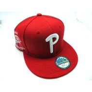 2104-10 CITY CLASSIC 21 SNAP BACK PHILLY RED