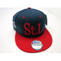 2104-10 CITY CLASSIC 21 SNAP BACK ST.LOUIS NAV/RED