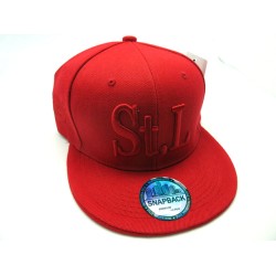 2104-10 CITY CLASSIC 21 SNAP BACK ST.LOUIS RED