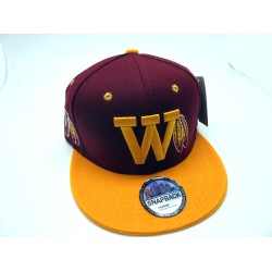 2104-10 CITY CLASSIC 21 SNAP BACK WASHINGTON BUR/GOL