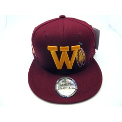 2104-10 CITY CLASSIC 21 SNAP BACK WASHINGTON BURGUNDY