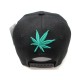 2106-01 SMOKE FOR THE CULTURE SNAP BACK GRY/BLK