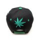 2106-01 SMOKE FOR THE CULTURE SNAP BACK WHT/BLK
